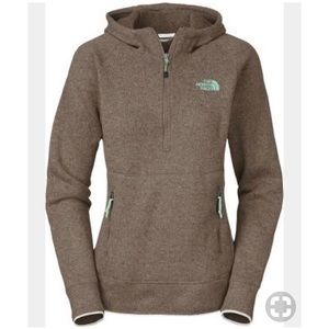 The North Face fleece hoodie